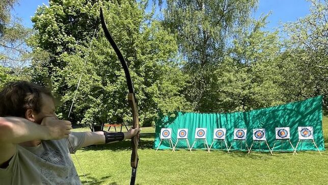 Teamevent am Bodensee: Bogenschiessen im Erlebniswald Mainau